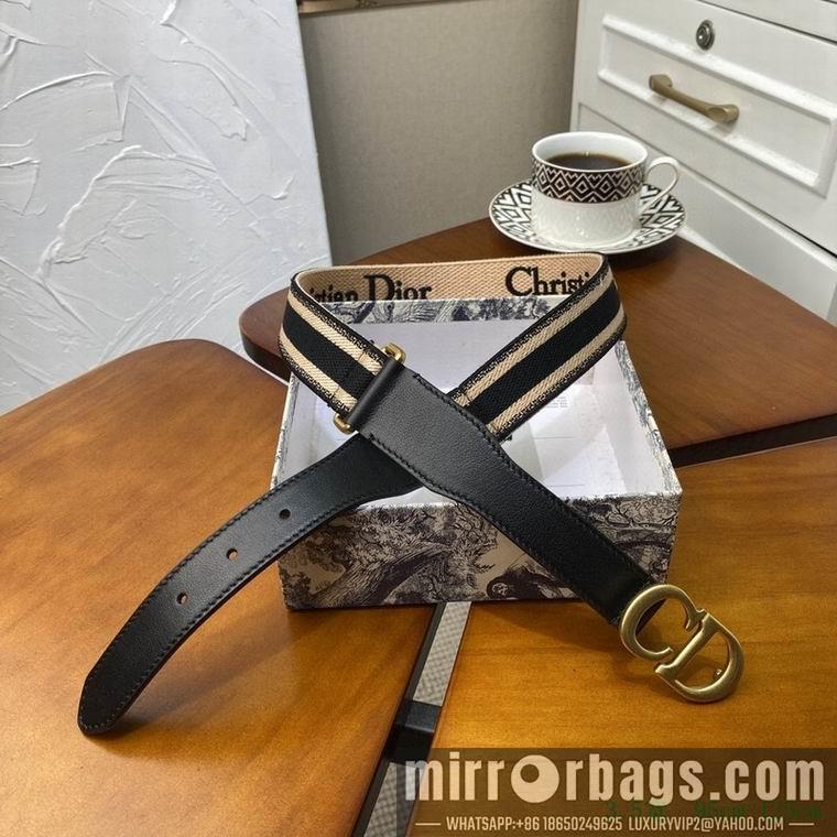 Replica Dior belt 35mmX95-125cm 7D02