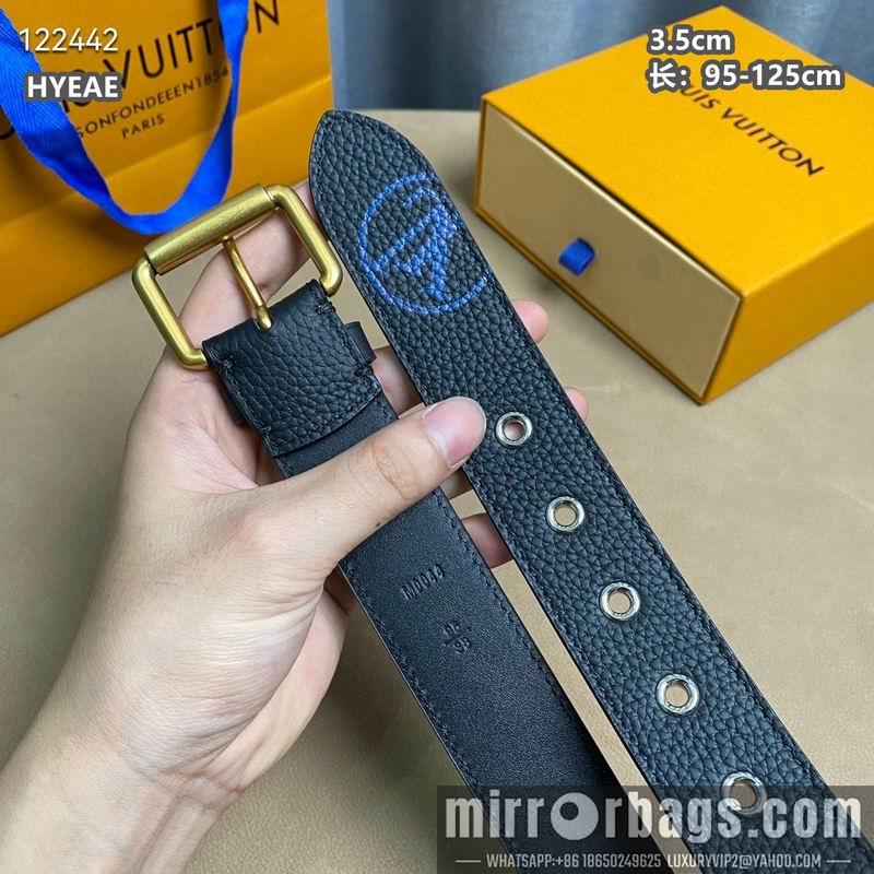 Replica LV belt 35mmX95-125cm 8L33