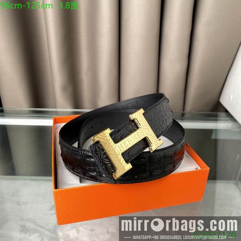 Replica Hermes Belt 38mmX95-125cm 7D105