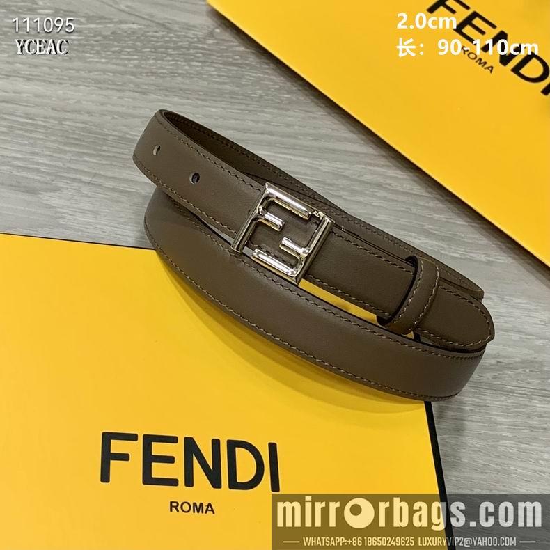 Replica Fendi Belt 20mmX90-110cm 8L01