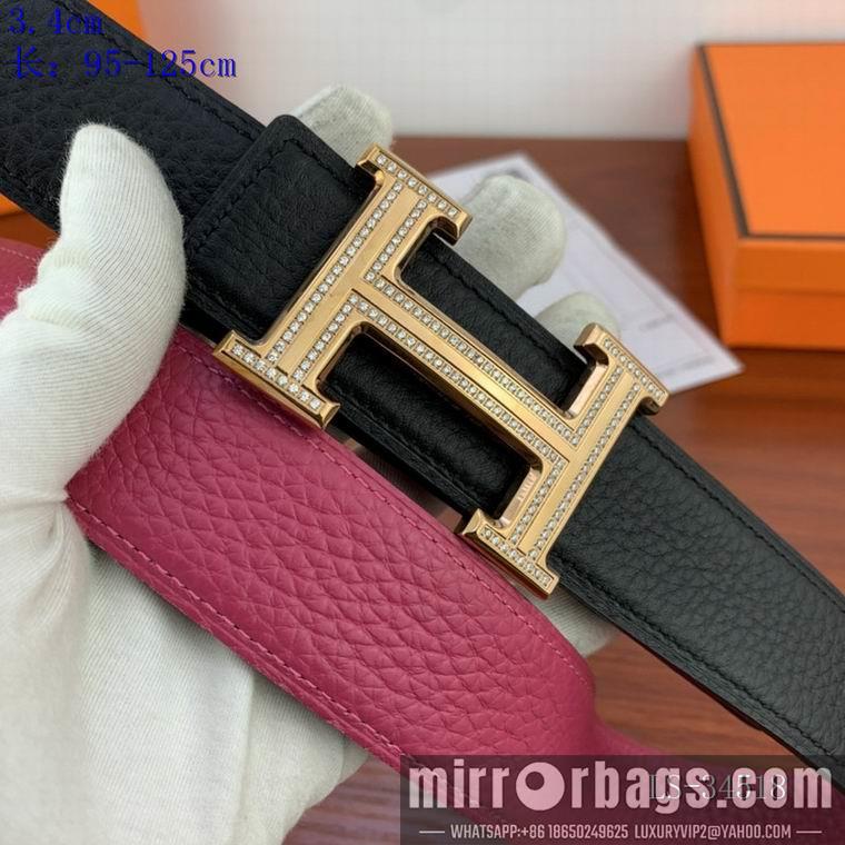 Replica Hermes Belt 34mm 95-125cm 8L02