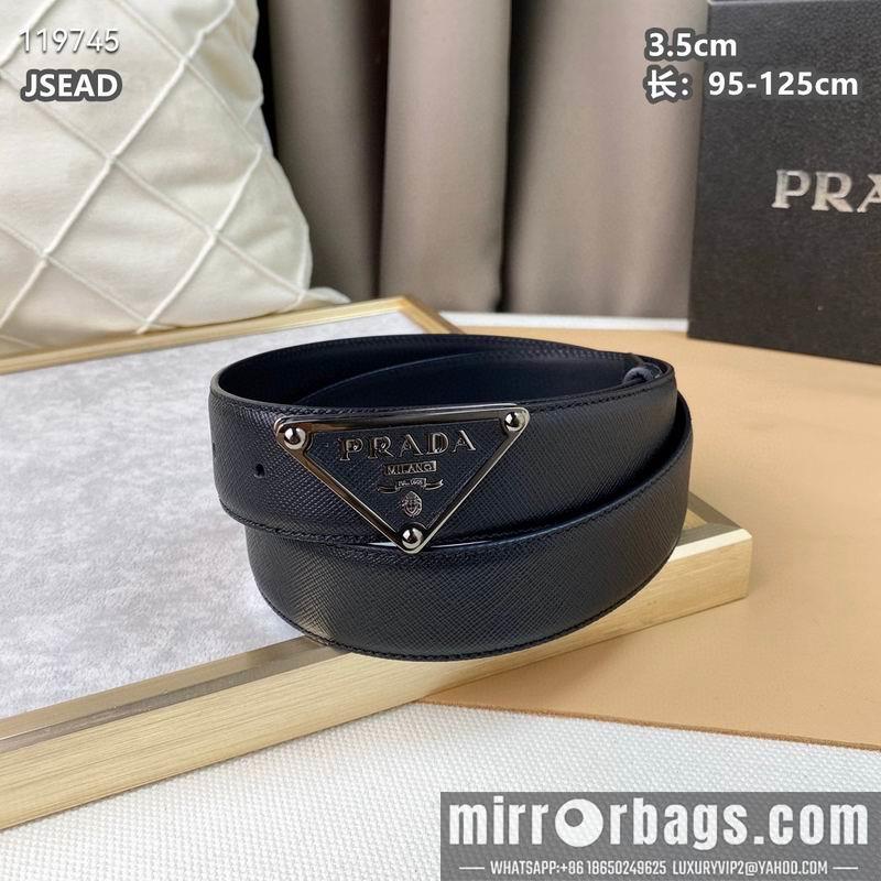 Replica Prada belt 35mmX95-125CM 8L16