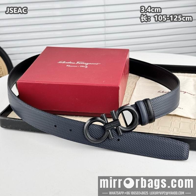 Replica Ferragamo belt 34mmX105-125cm 8L15