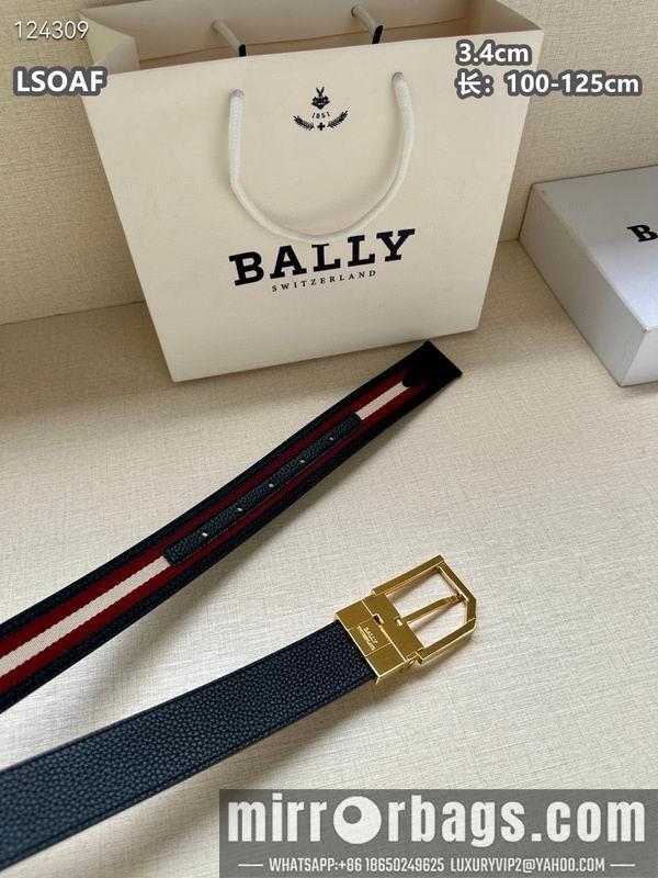 Replica Bally belt 34mmX100-125cm 8L08