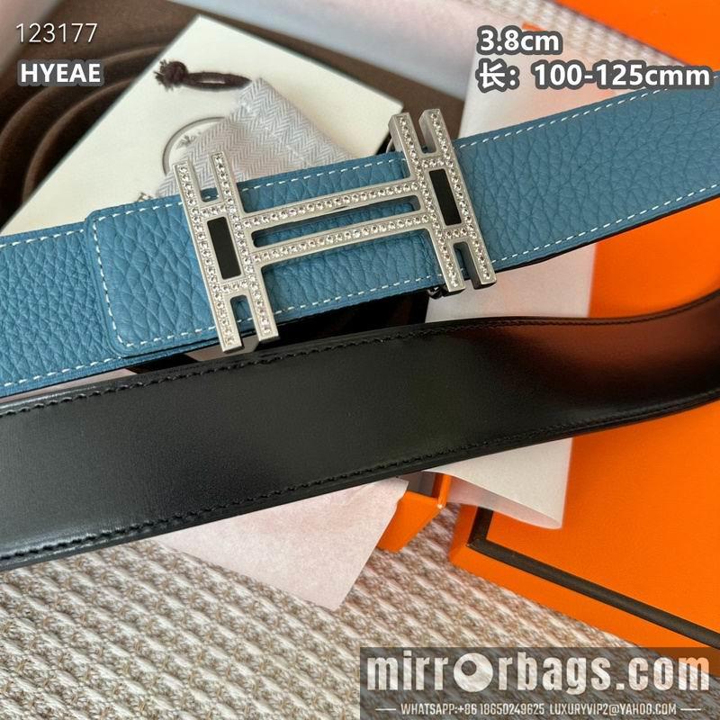Replica Hermes belt 38mmX100-125cm 8L17