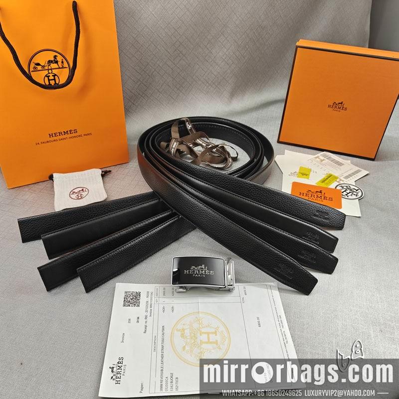 Replica Hermes belt 35mmX90-125cm lb01