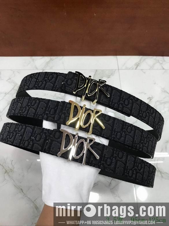 Replica Dior Belt 34mmX95-125cm 7D04