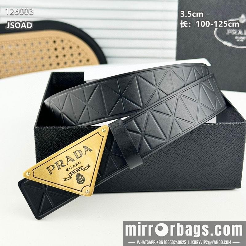 Replica Prada belt 35mmX100-125cm 8L36