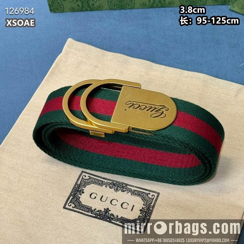 Replica Gucci belt 38mmX95-125cm 8L49