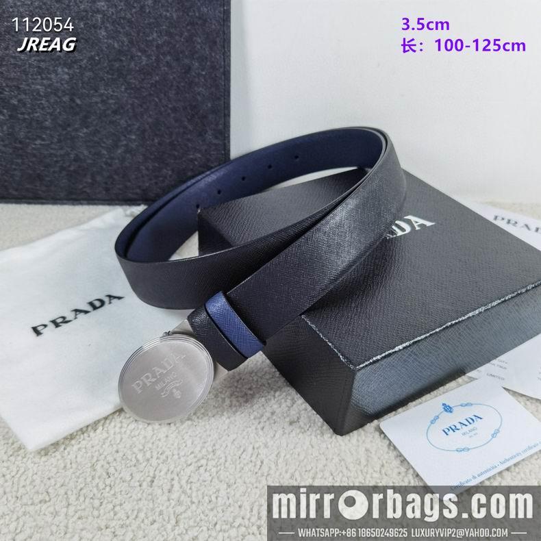 Replica Prada belt 35mmX100-125cm 8L08