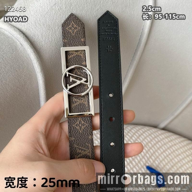 Replica LV belt 25mmX95-115cm 8L15