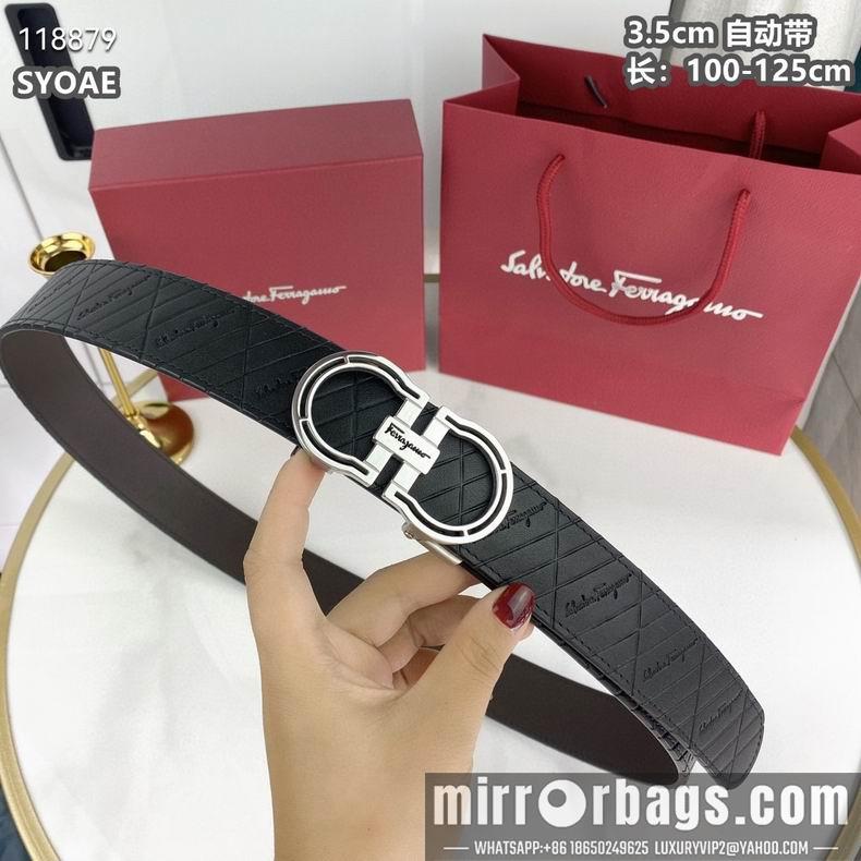 Replica Ferragamo belt自动带 35mmX100-125cm 8L10