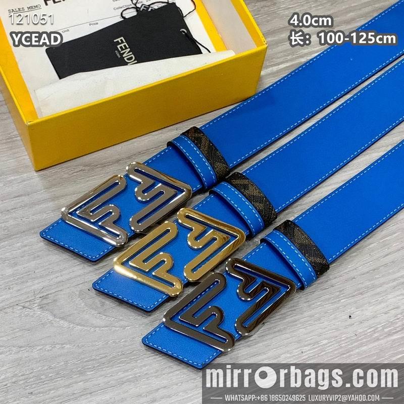 Replica Fendi belt 40mmX100-125cm  8L126