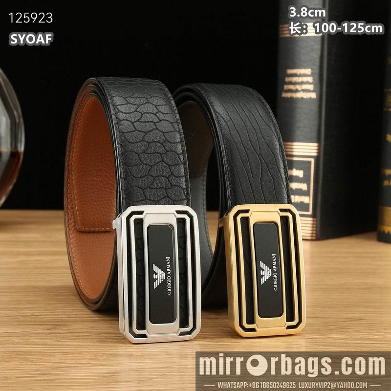 Replica Armani belt 38mmX100-125cm 8L05