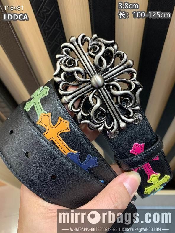 Replica Chrome Hearts belt 38mmX100-125cm 8L23