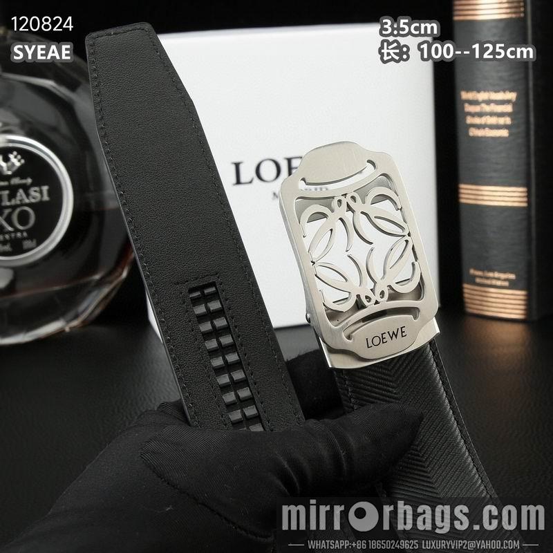 Replica Loewe belt 自动带 35mmX100-125cm 8L072001