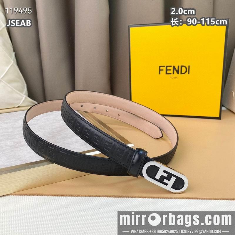 Replica Fendi belt 20mmX90-115cm 8L040801
