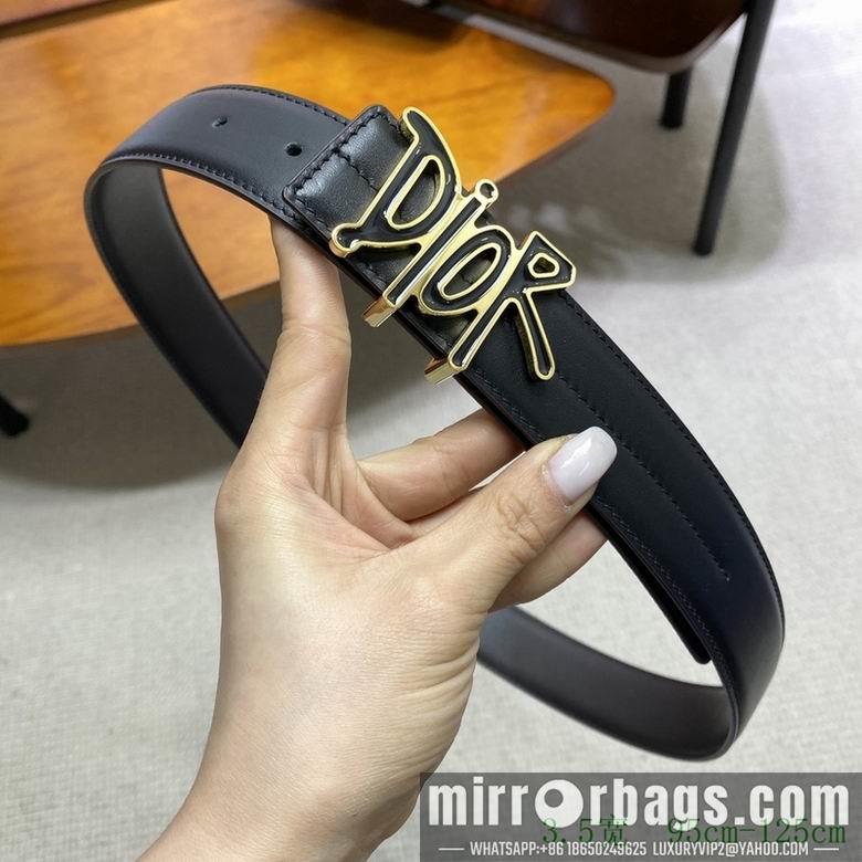 Replica Dior Belt 34mmX95-125cm 7D07
