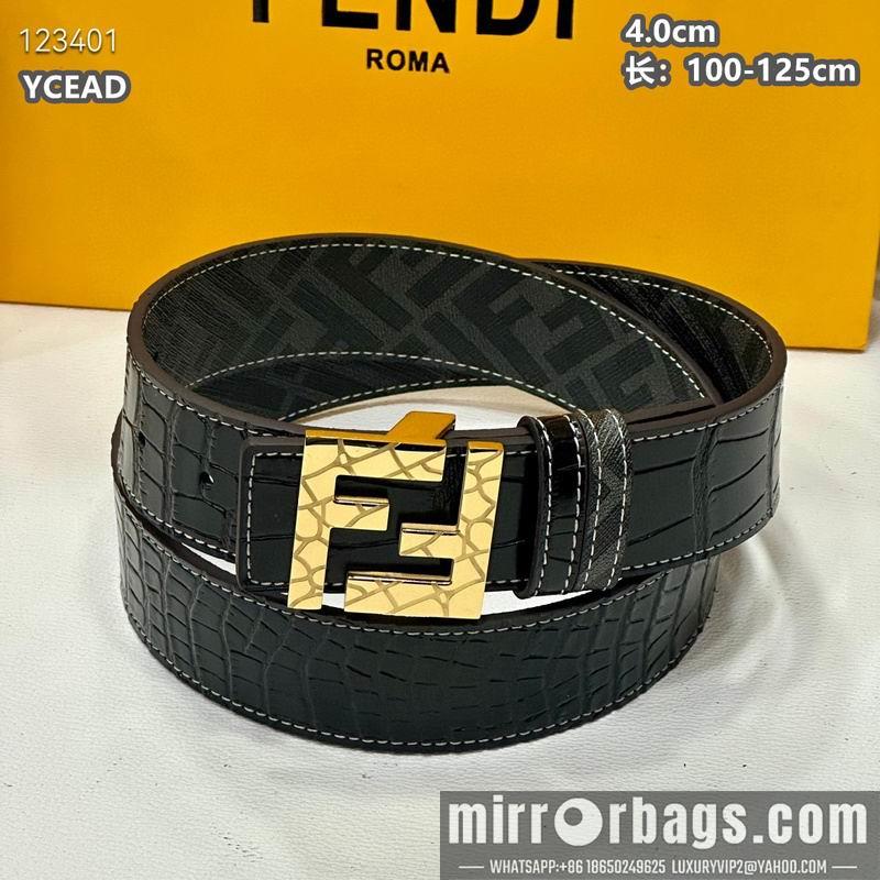 Replica Fendi belt 40mmX100-125cm  8L61