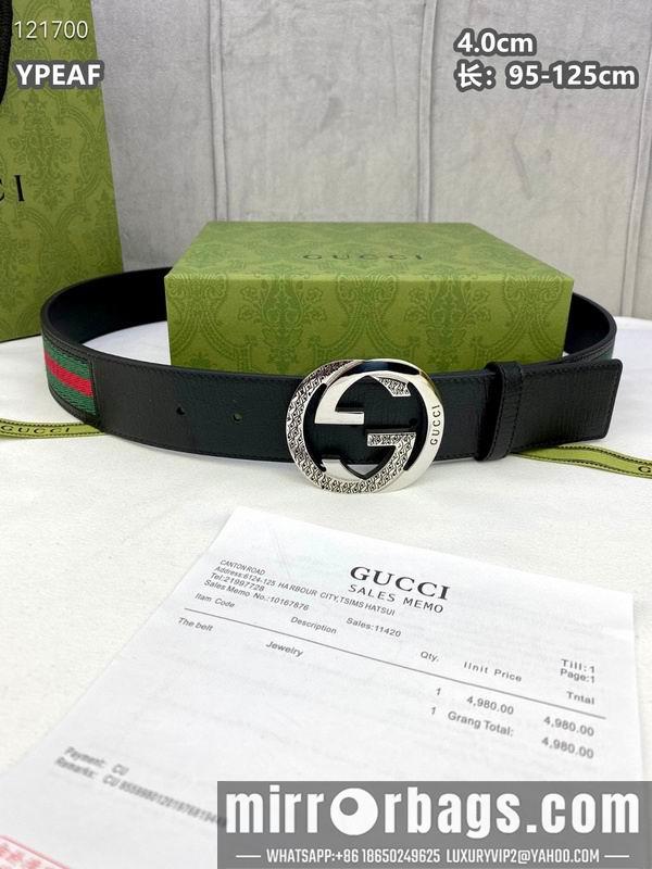 Replica Gucci belt 40mmX95-125cm 8L120