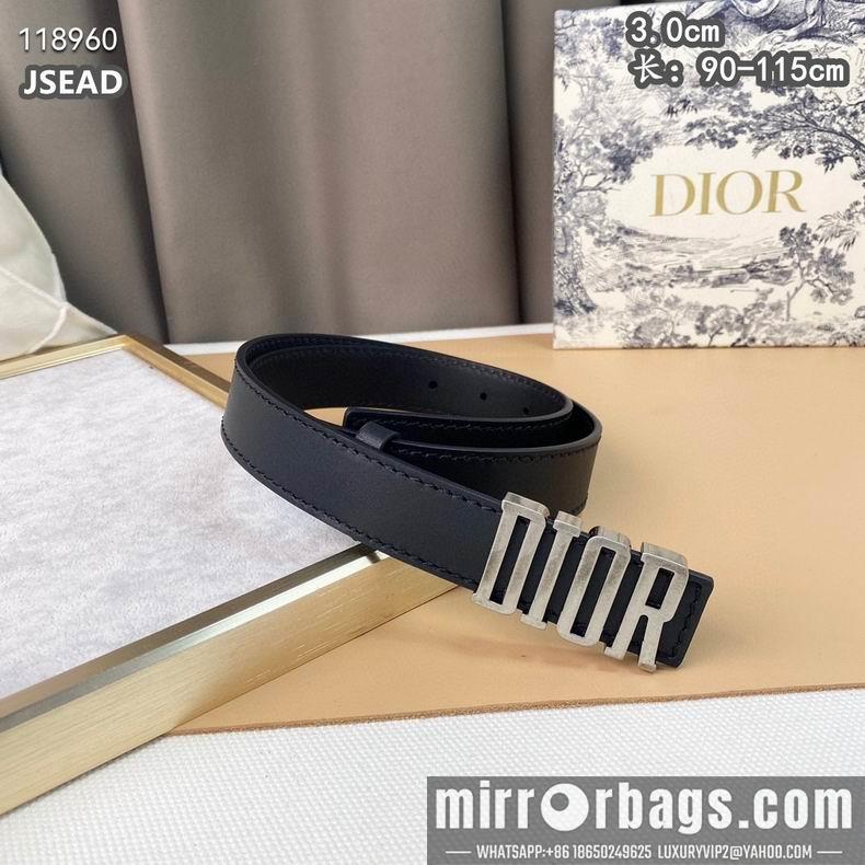 Replica Dior belt 30mmX90-115cm 8L12