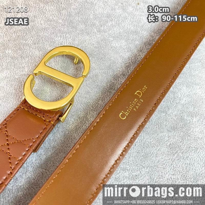 Replica Dior belt 30mmX90-115cm 8L111007