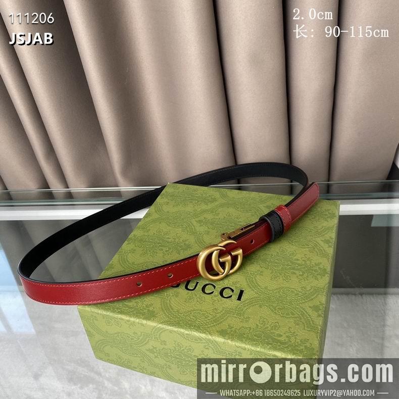Replica Gucci Belt 20mm 90-115cm 8L01