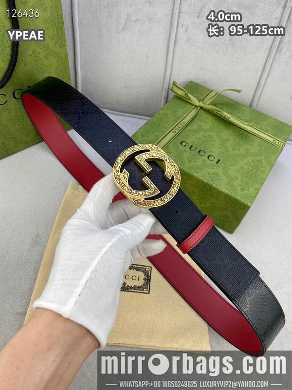 Replica Gucci belt 40mmX95-125cm 8L65