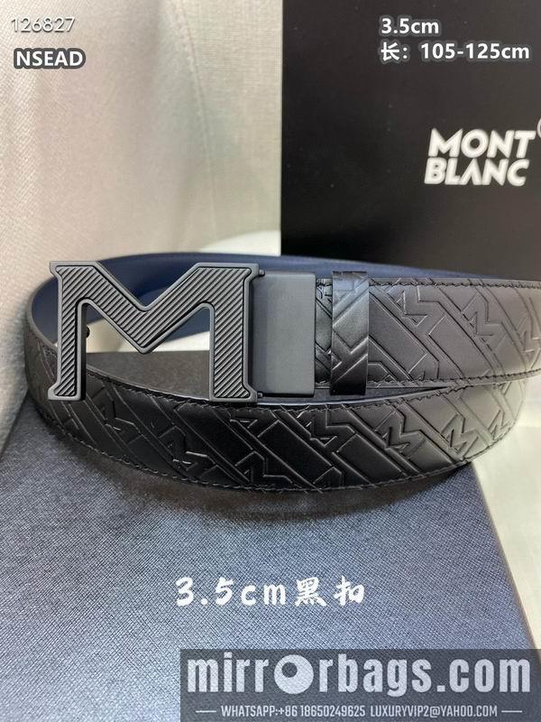 Replica Montlanc belt 35mmX105-125cm 8L60