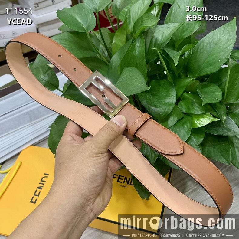 Replica Fendi Belt 30mmX95-125cm 8L11