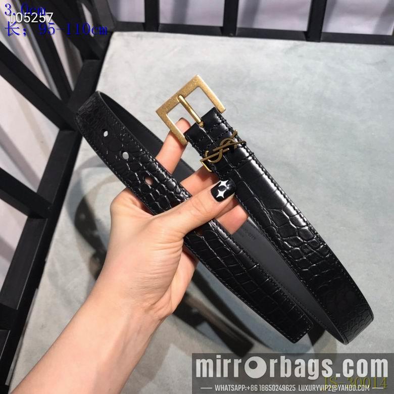 Replica YSL Belt 30mmX95-110cm 8L05