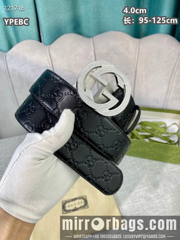 Replica Gucci belt 40mmX95-125cm 8L113