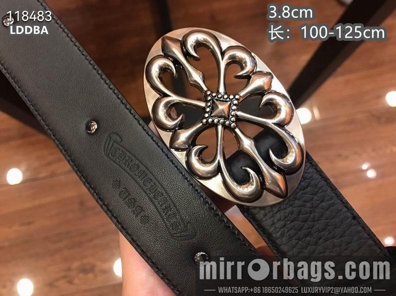 Replica Chrome Hearts belt 38mmX100-125cm 8L02