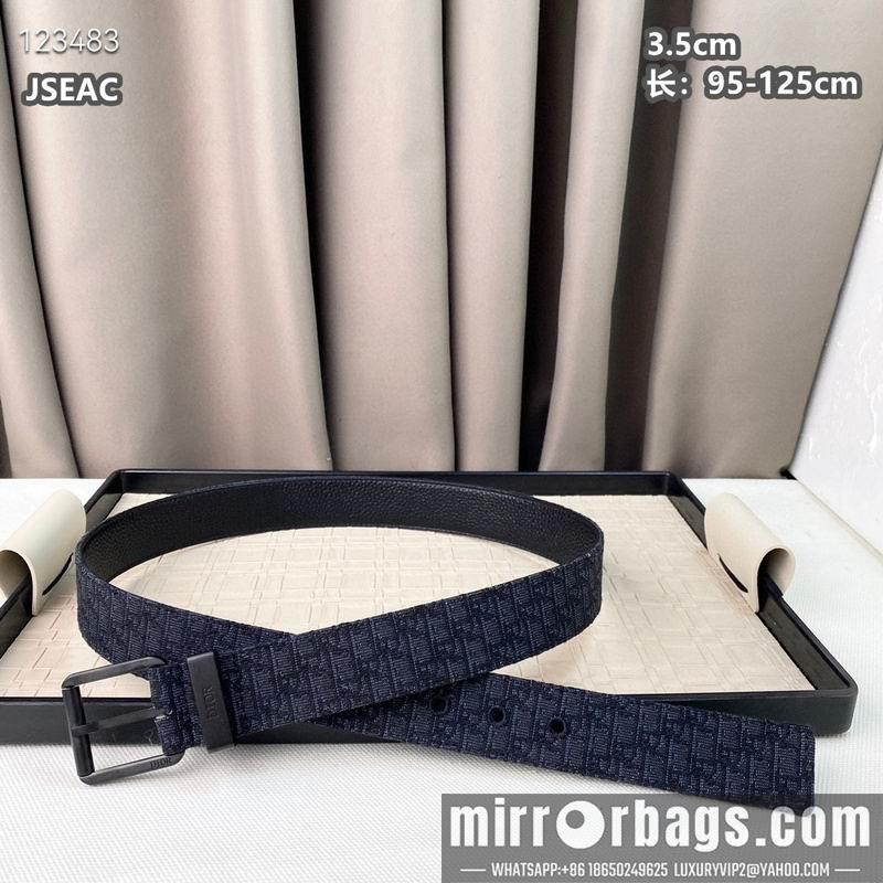Replica Dior belt 35mmX95-125cm 8L30