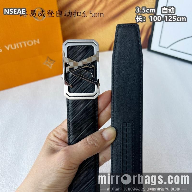 Replica LV belt 35mmX100-125cm 8L80
