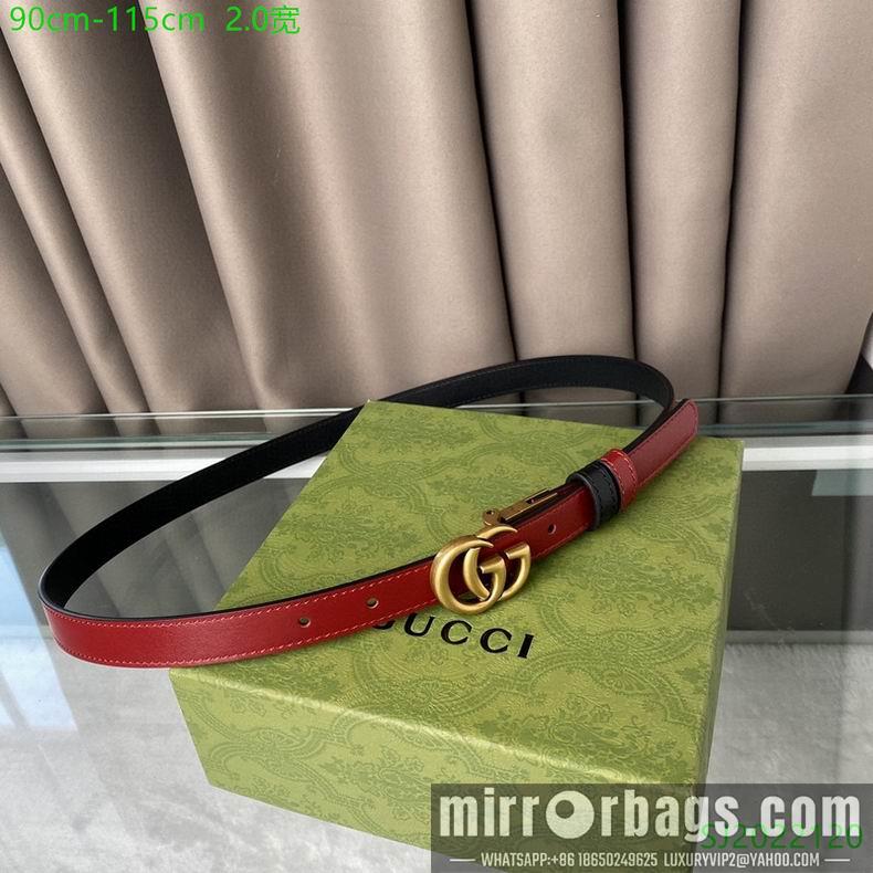 Replica Gucci Belt 20mmX90-115cm 7D01