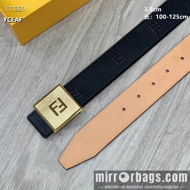 Replica Fendi Belt 38mmX100-125CM 8L09