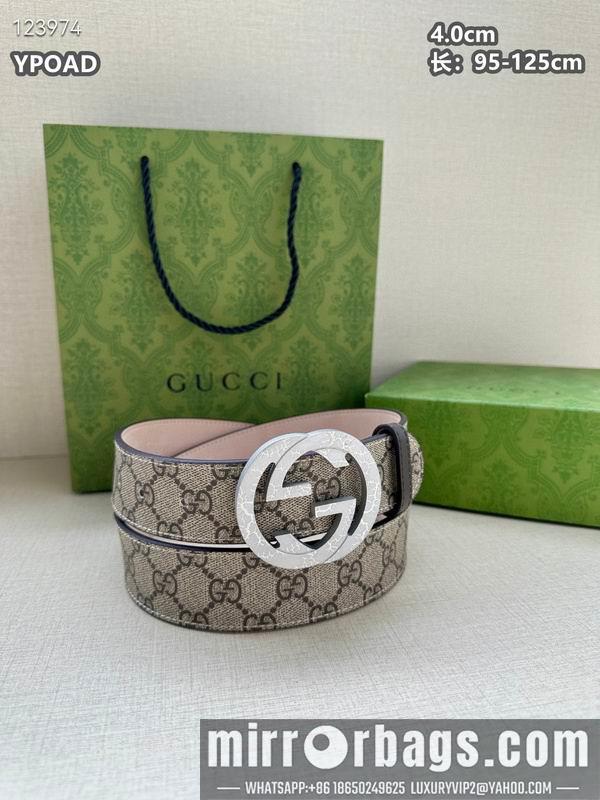 Replica Gucci belt 40mmX95-125cm 8L105