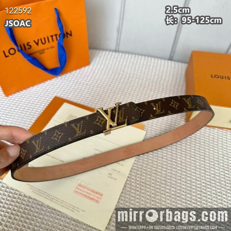 Replica LV belt 25mmX95-125cm 8L17