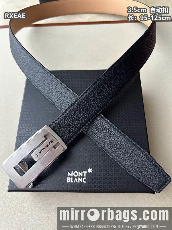 Replica Montlanc belt 35mmX100-125cm 8L75