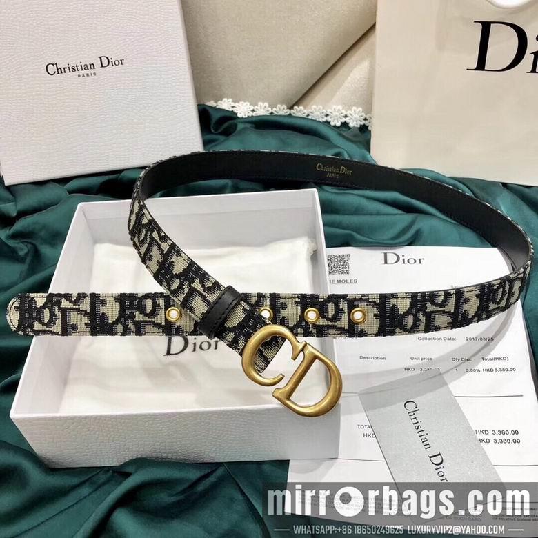 Replica Dior Belt 20mmX95-110cm 7d12