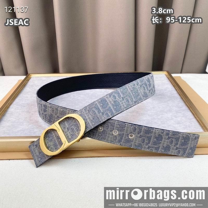 Replica Dior belt 38mmX95-125cm 8L03