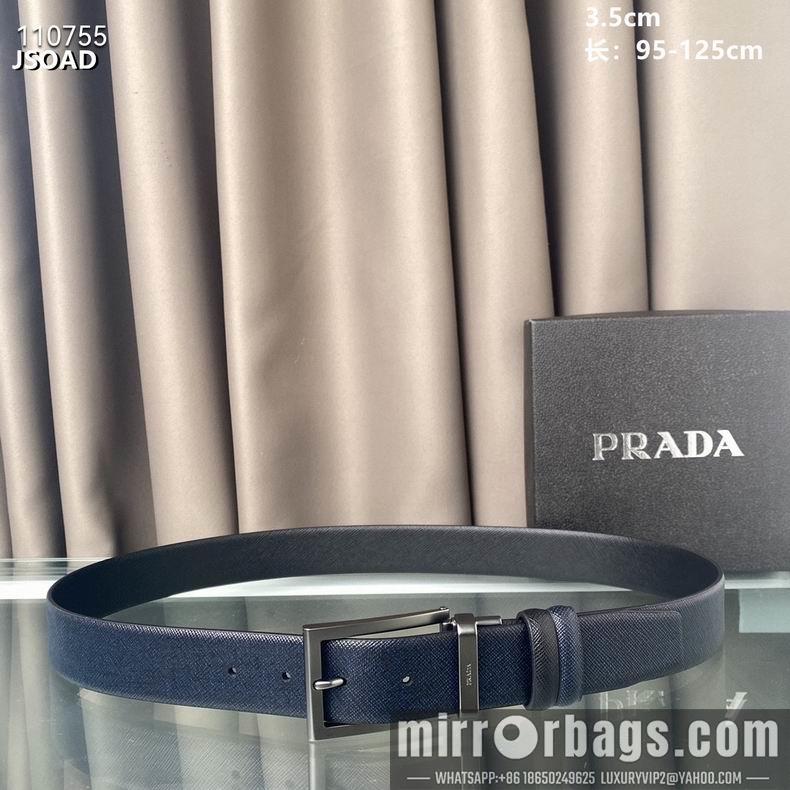 Replica Prada belt 35mmX95-125CM 8L05