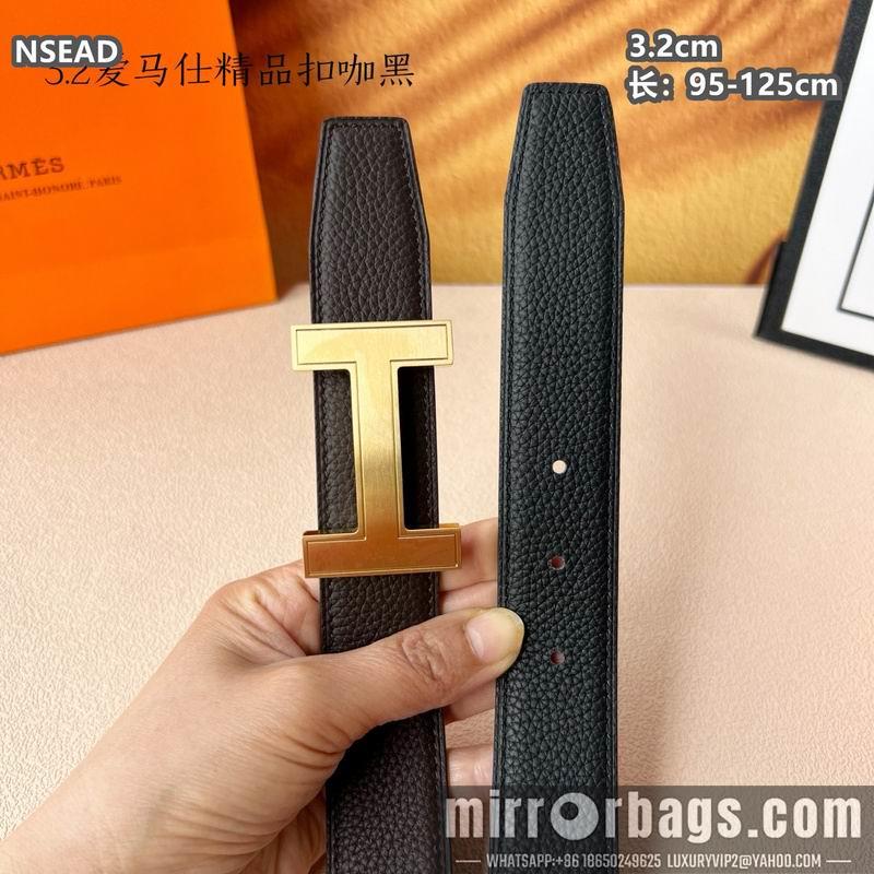 Replica Hermes belt 32mmX95-125cm 8L31