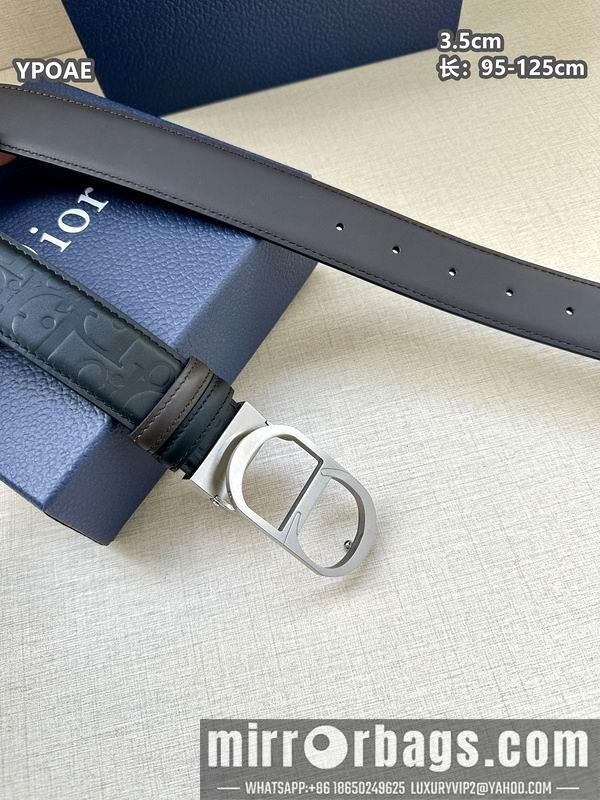 Replica Dior belt 35mmX95-125cm 8L43
