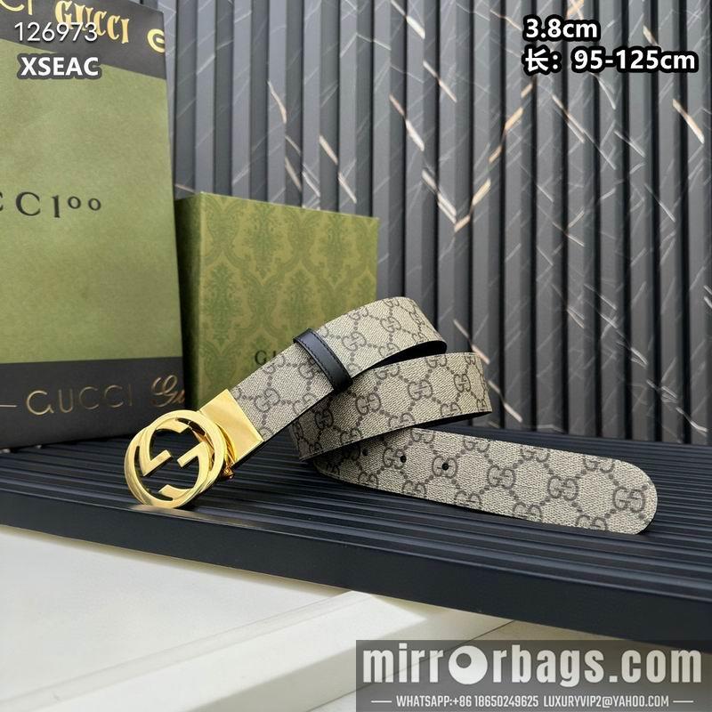 Replica Gucci belt 38mmX95-125cm 8L39