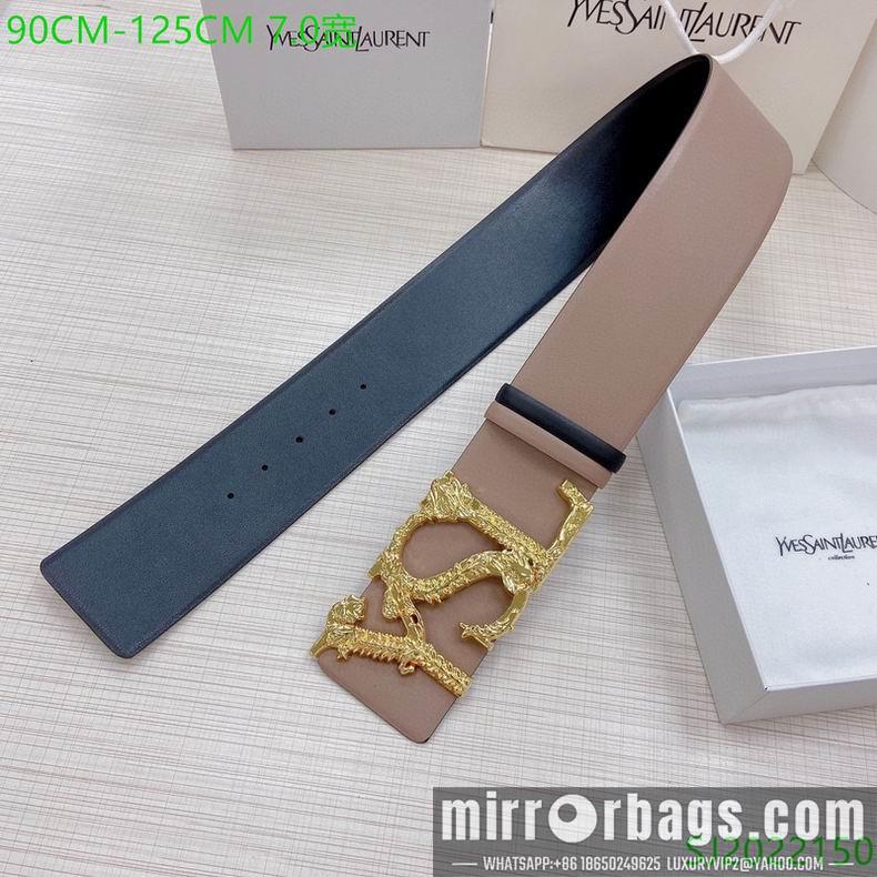 Replica YSL Belt 70mmX90-125cm 7D04
