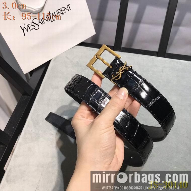 Replica YSL Belt 30mmX95-115cm 8L01