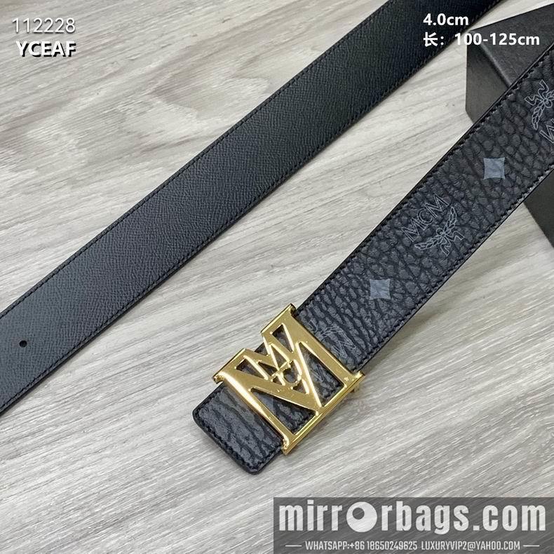 Replica MCM belt 40mmX100-125cm 8L01
