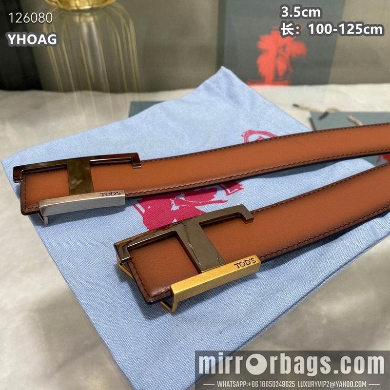 Replica Tod's belt 35mmX100-125cm 8L06